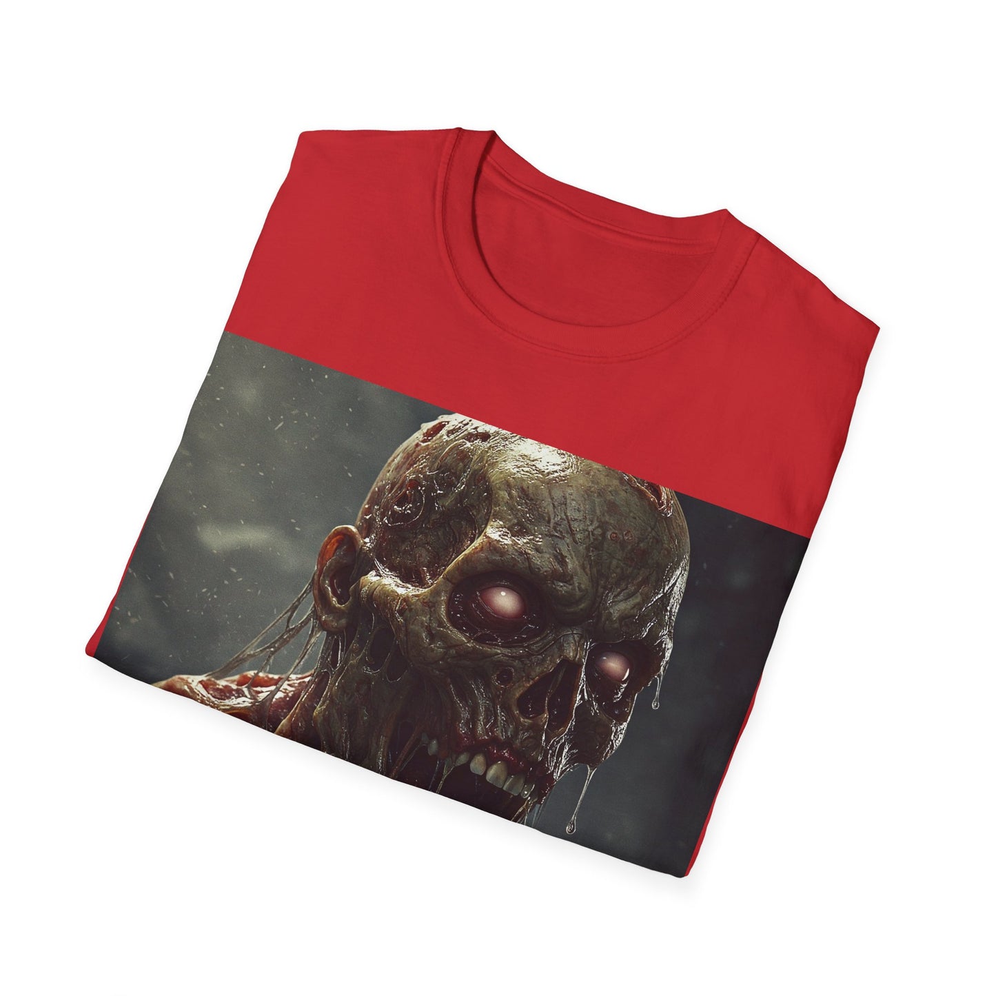 UK - Zombie Graphic Unisex T-Shirt - Perfect for Halloween and Horror Fans