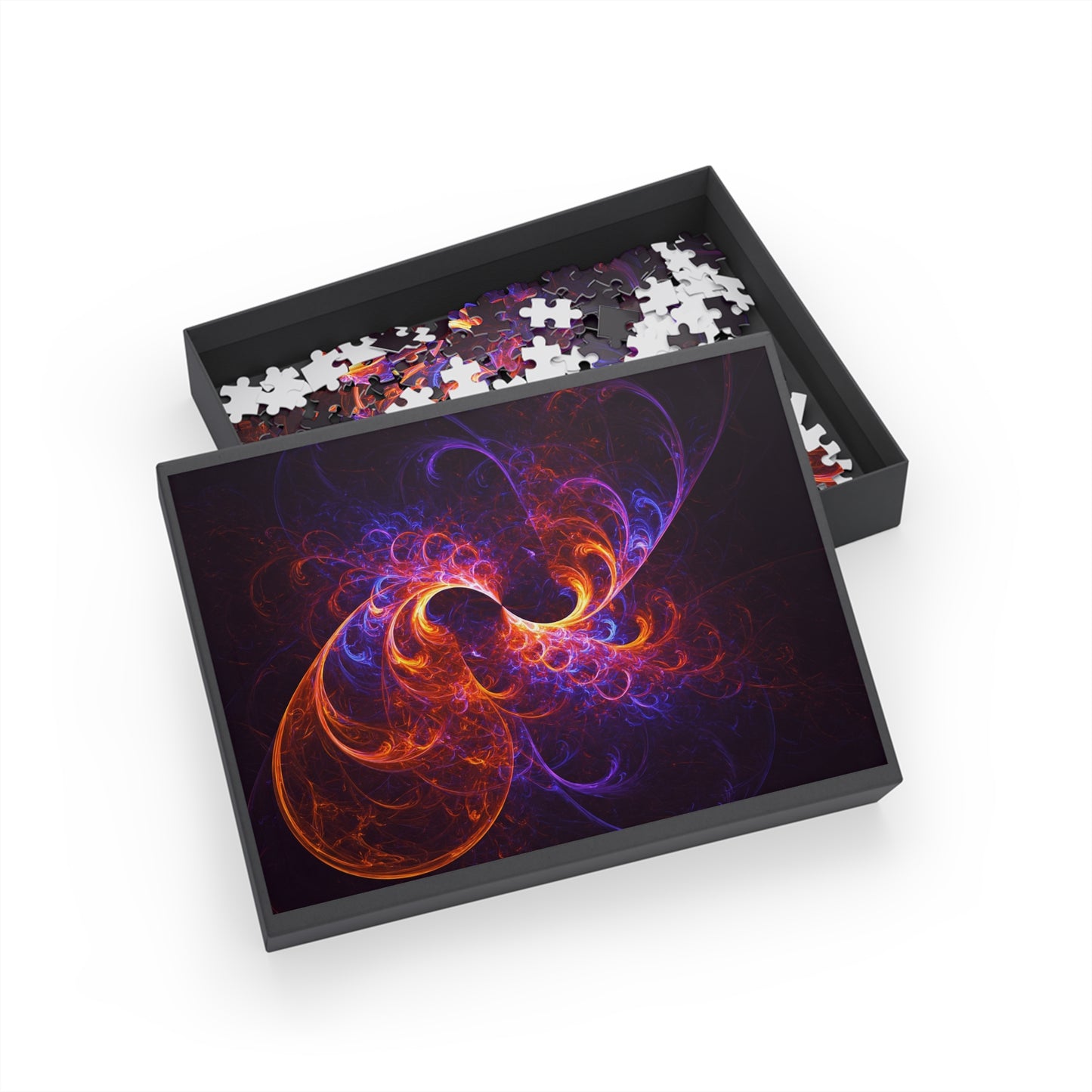 Vibrant Fractal Puzzle - 96, 252, 500, 1000 Pieces