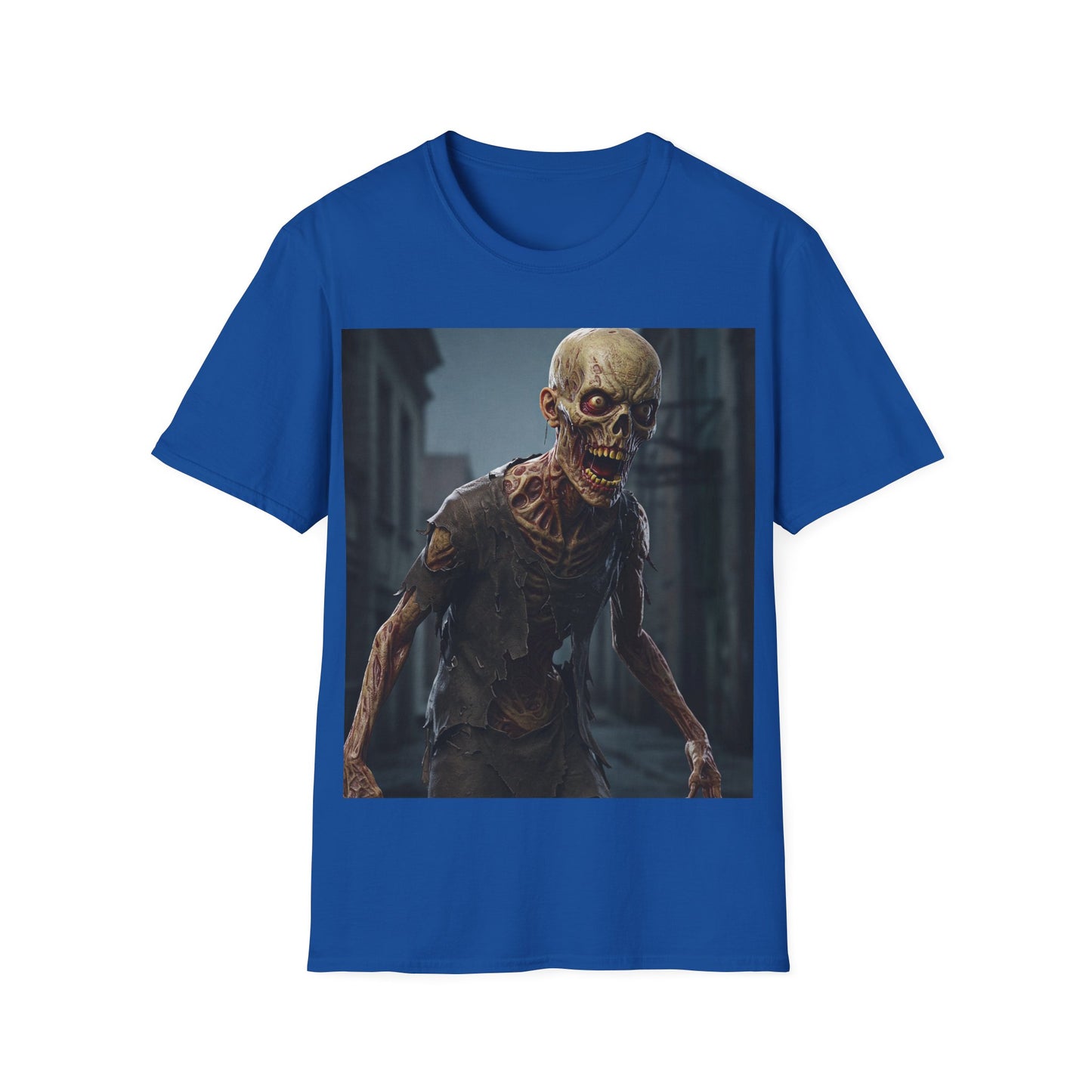 UK - Spooky Zombie Graphic T-Shirt for Halloween