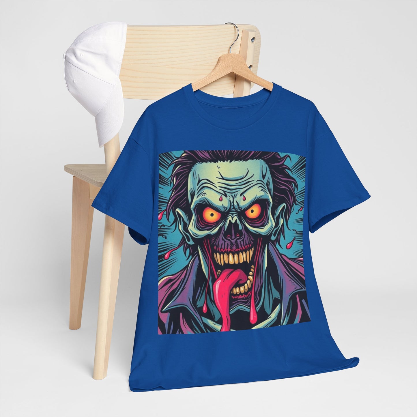 UK - Vibrant Zombie Graphic Tee - Unisex
