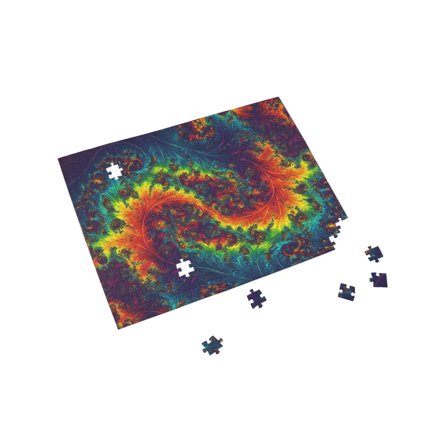 071- Fractal Puzzle (96, 252, 500, 1000-Piece) - Fun Family Activity and Gift
