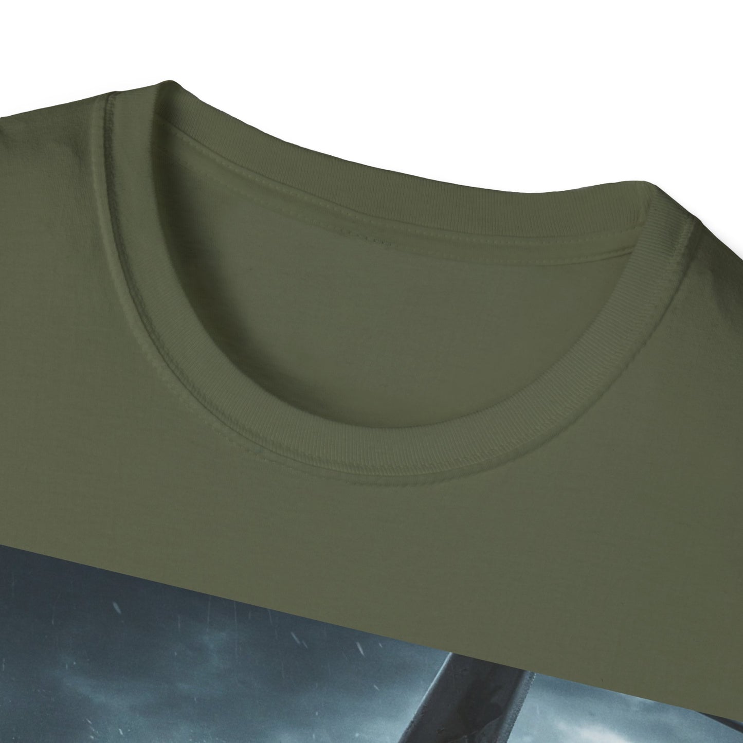 UK - Stormy Helicopter Adventure Unisex Softstyle T-Shirt
