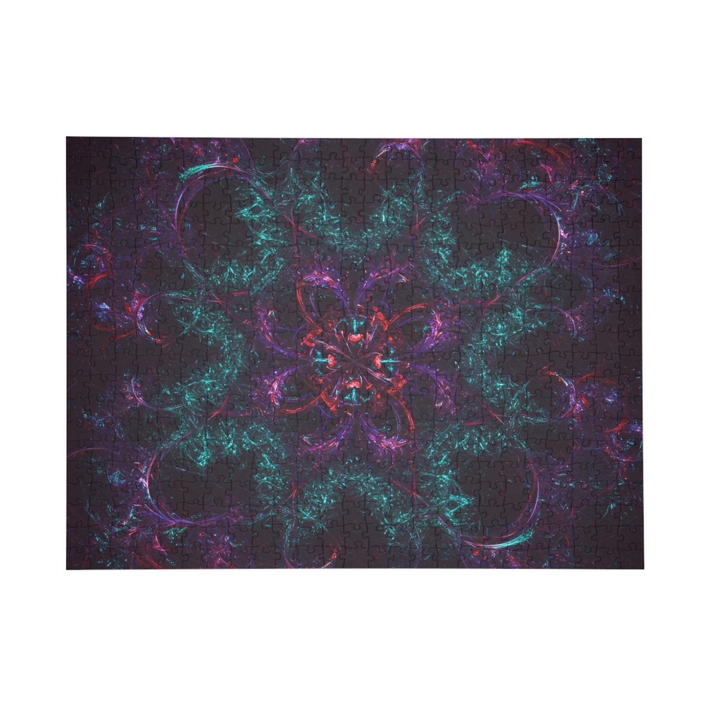 Colorful Mandala Puzzle - 96, 252, 500, 1000-Piece Options