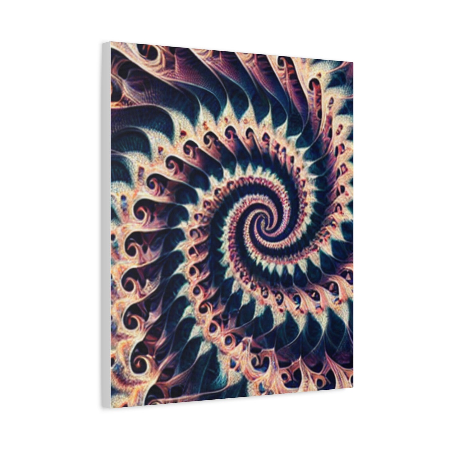 Abstract Spiral Art Canvas Print - Modern Home Decor for Art Lovers