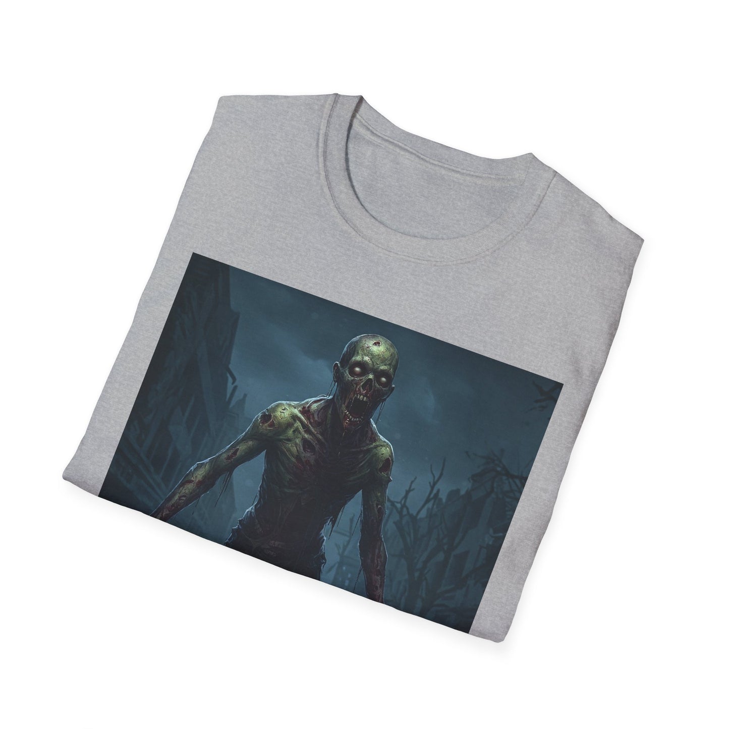 Zombie Apocalypse Unisex Softstyle T-Shirt - Perfect for Horror Lovers