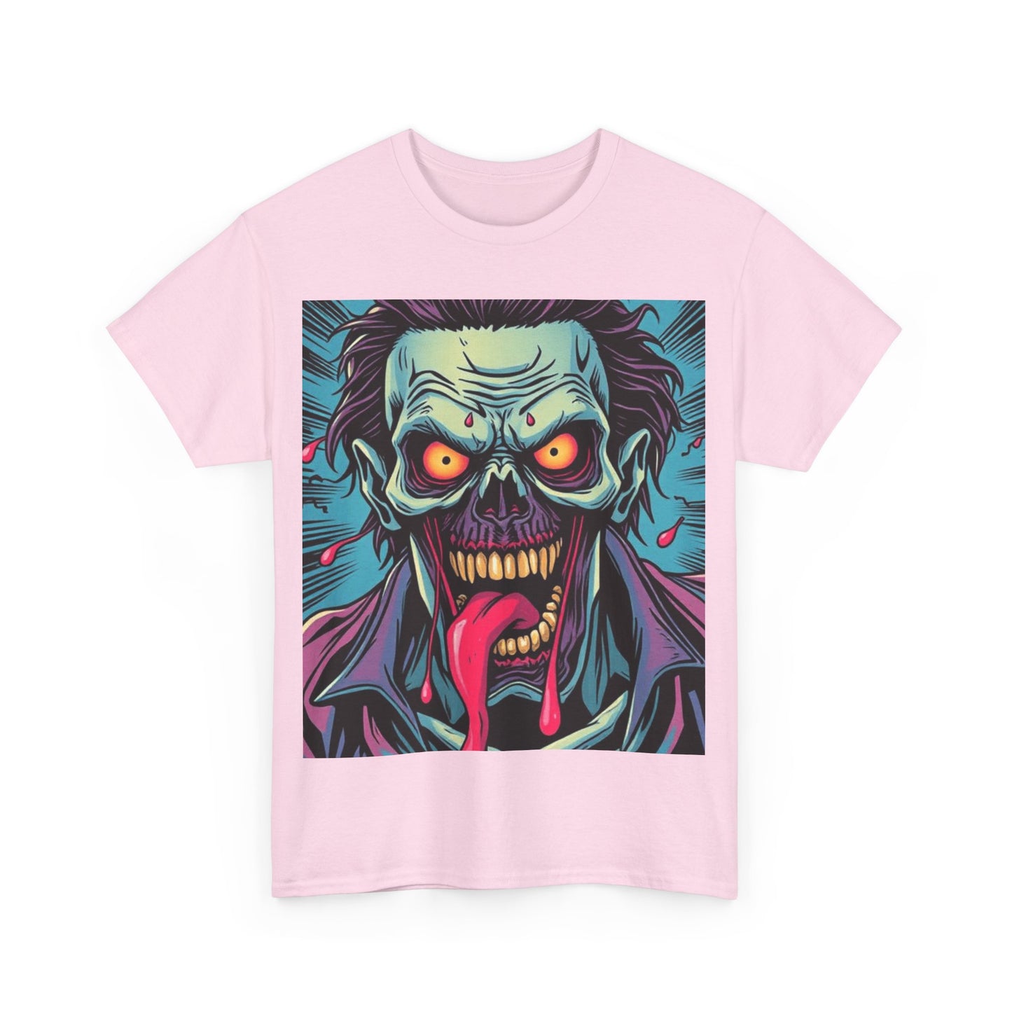 UK - Vibrant Zombie Graphic Tee - Unisex