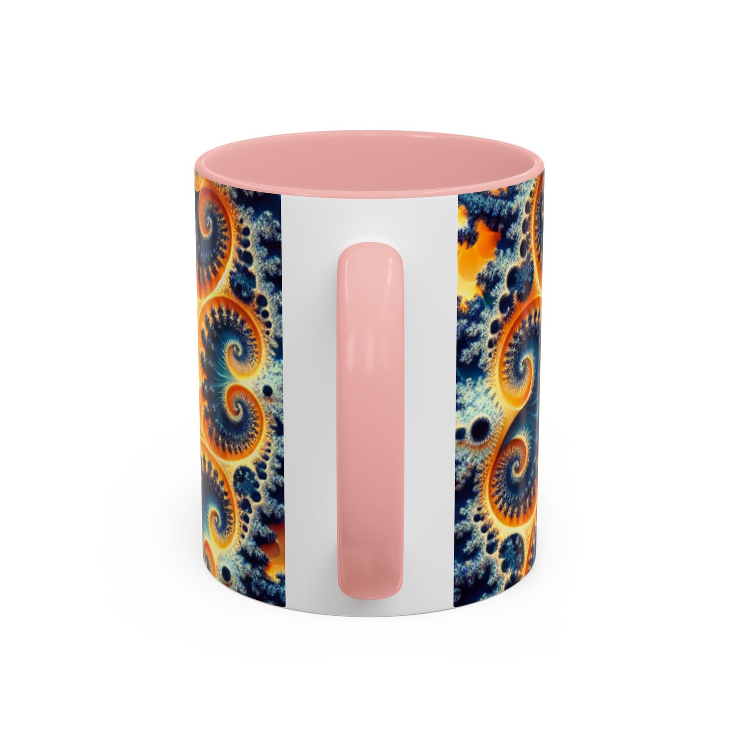 Vibrant Abstract Accent Coffee Mug - Unique 11 & 15oz Design for Art Lovers