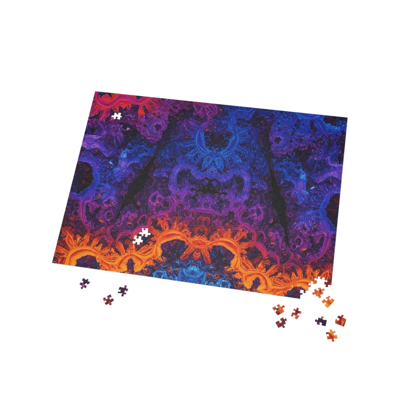 097- Fractal Puzzle (96, 252, 500, 1000-Piece) - Fun Family Activity and Gift