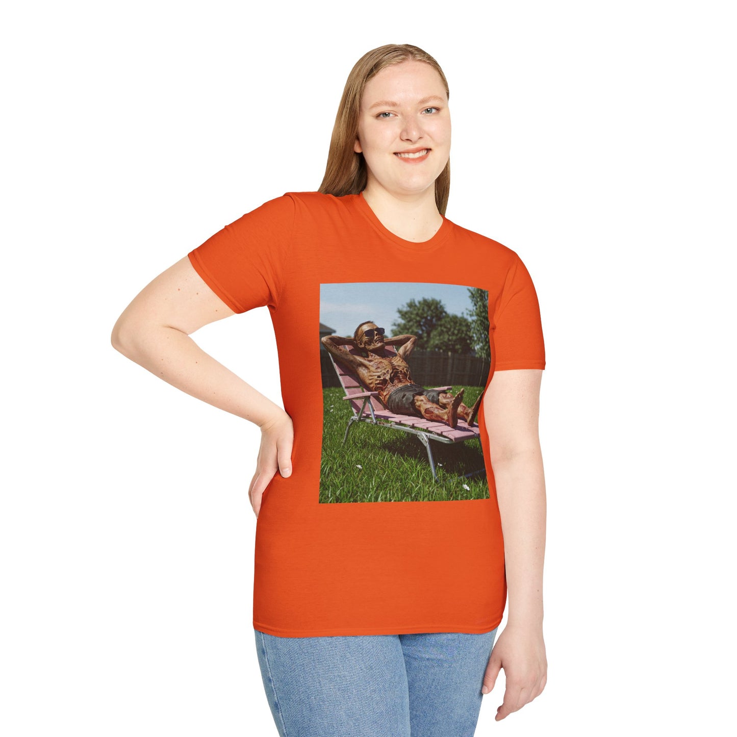 Chill Vibes Unisex Softstyle T-Shirt - Relaxed Summer Graphic Tee
