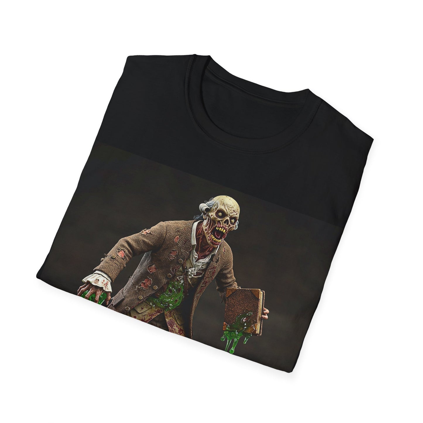 UK - Zombie Science Unisex Softstyle T-Shirt - Spooky Halloween Apparel