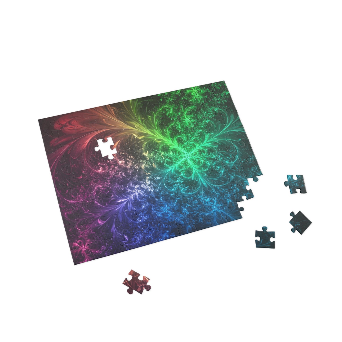 049- Fractal Puzzle (96, 252, 500, 1000-Piece) - Fun Family Activity and Gift