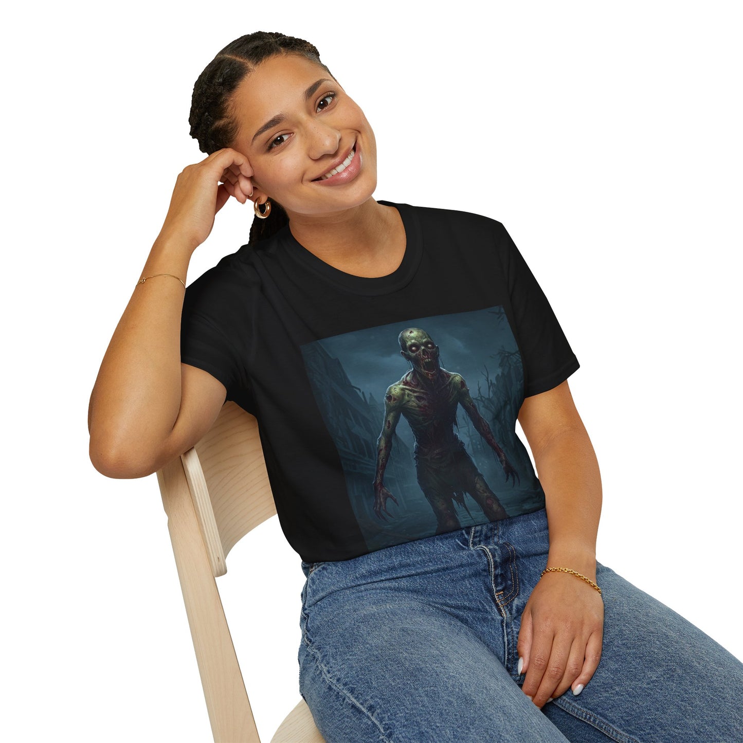 Zombie Apocalypse Unisex Softstyle T-Shirt - Perfect for Horror Lovers