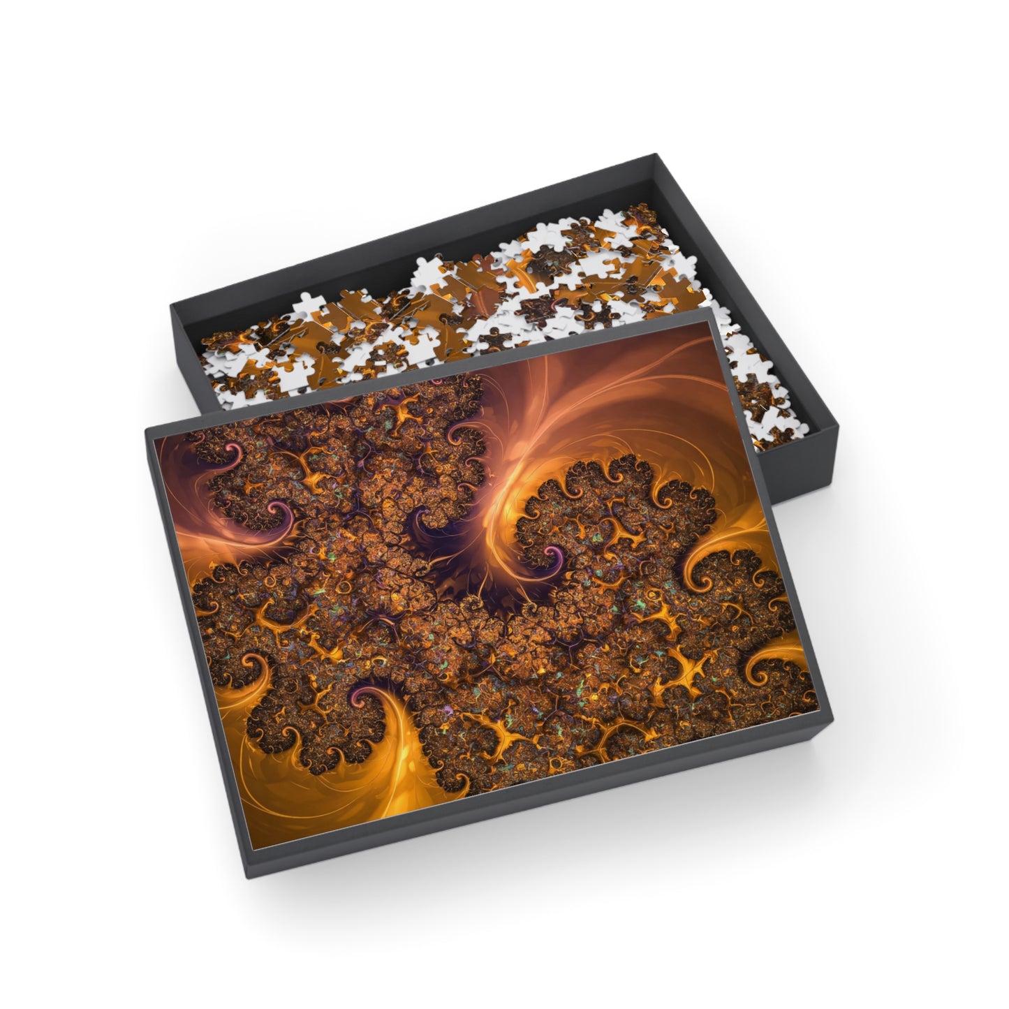 104 - Fractal Puzzle (96, 252, 500, 1000-Piece) - Fun Family Activity and Gift