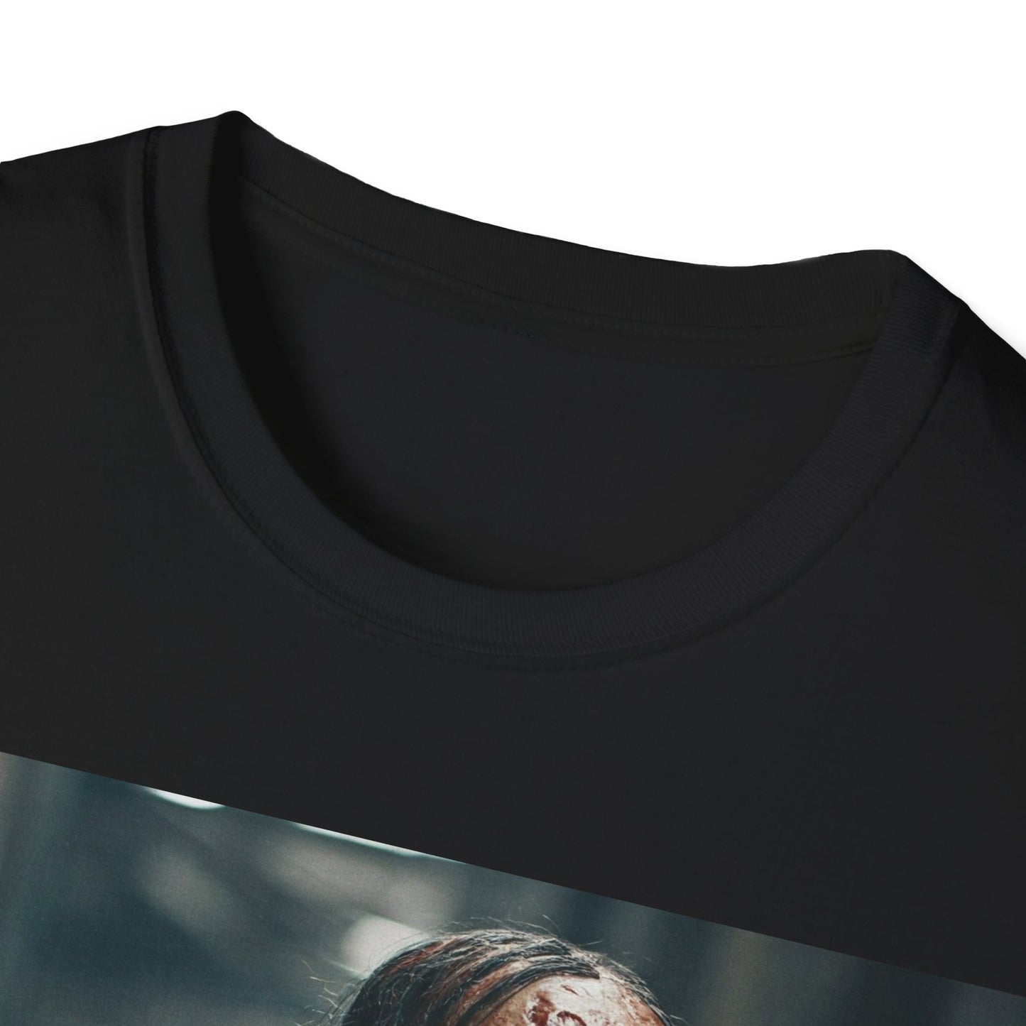 UK - Apocalyptic Portrait Tee, bold, decaying zombie graphic