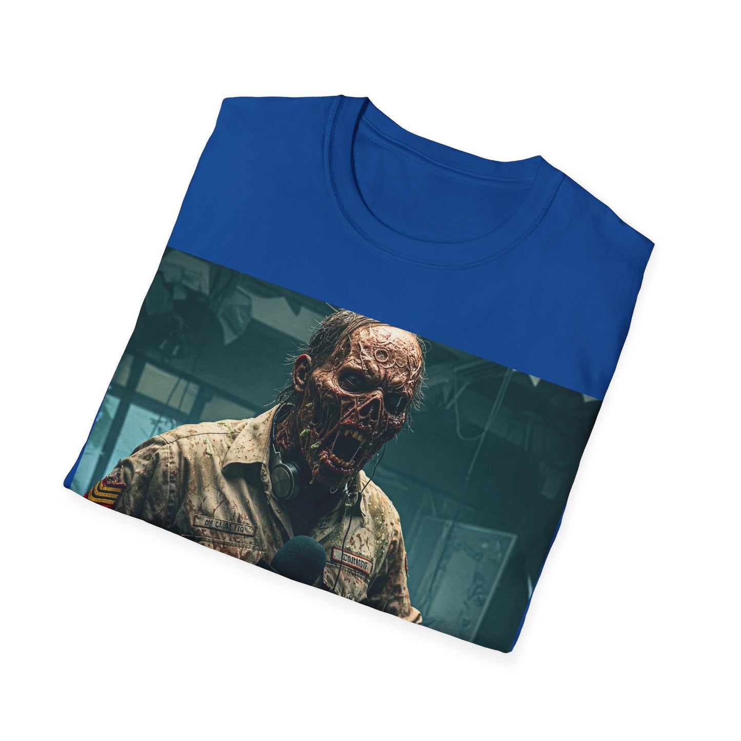 UK - Horror-Inspired Unisex Softstyle T-Shirt - Perfect for Halloween Fans