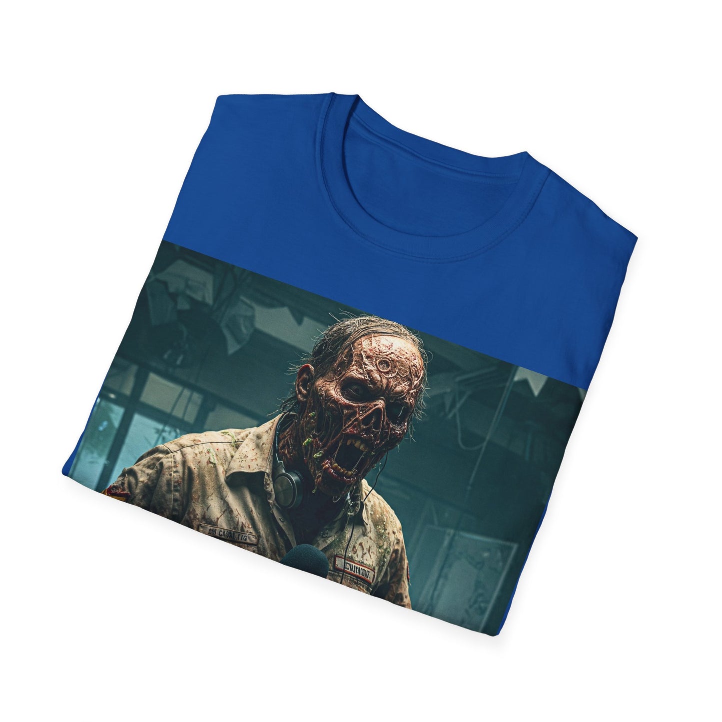 UK - Horror-Inspired Unisex Softstyle T-Shirt - Perfect for Halloween and Horror Fans