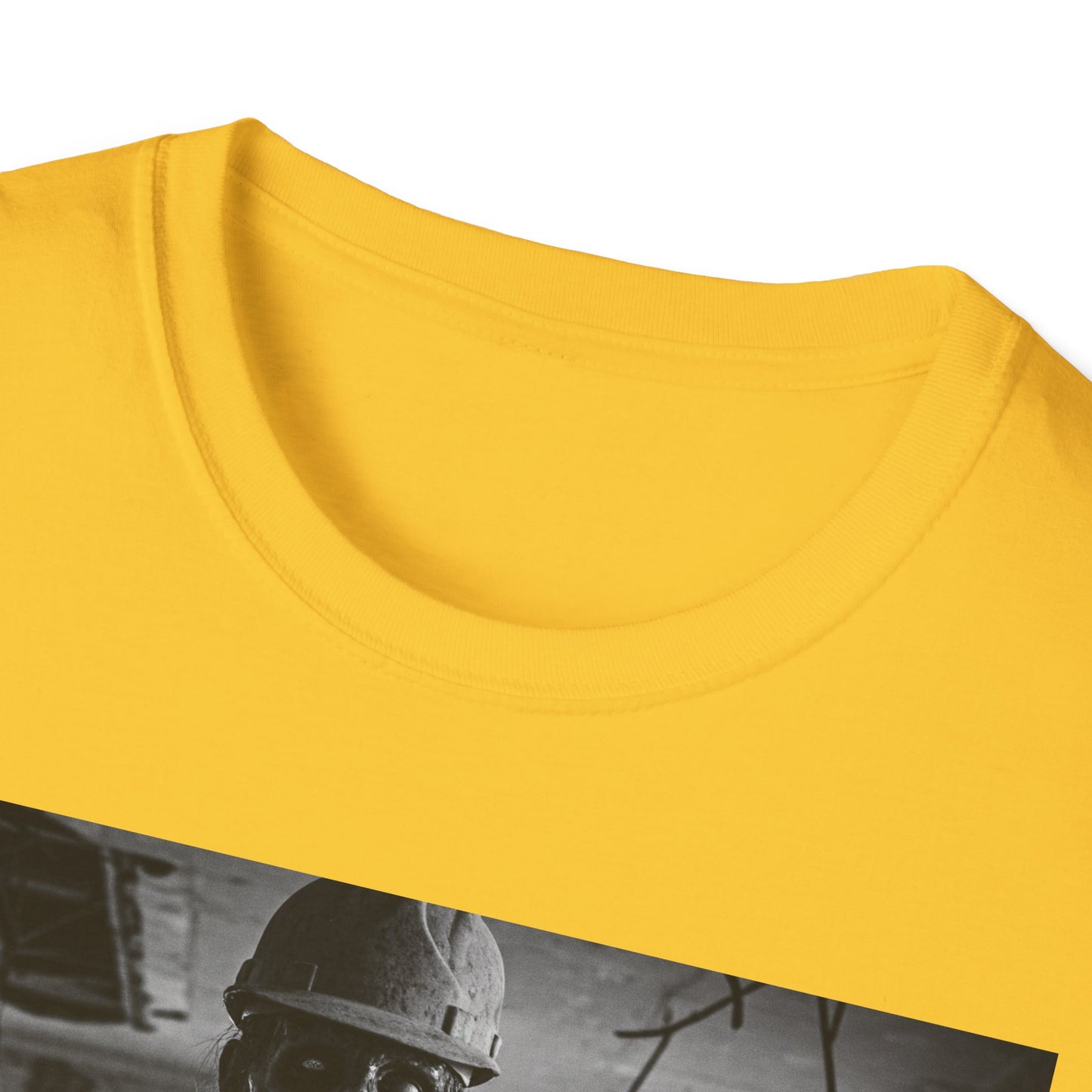 Unisex Softstyle T-Shirt with Creepy Monster Design - Perfect for Halloween and Horror Fans