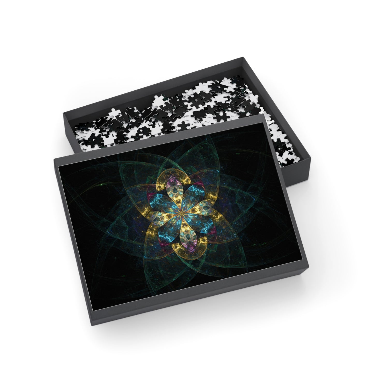 Colorful Floral Mandala Puzzle | 96-1000 Piece Options | Perfect Gift for Puzzle Lovers