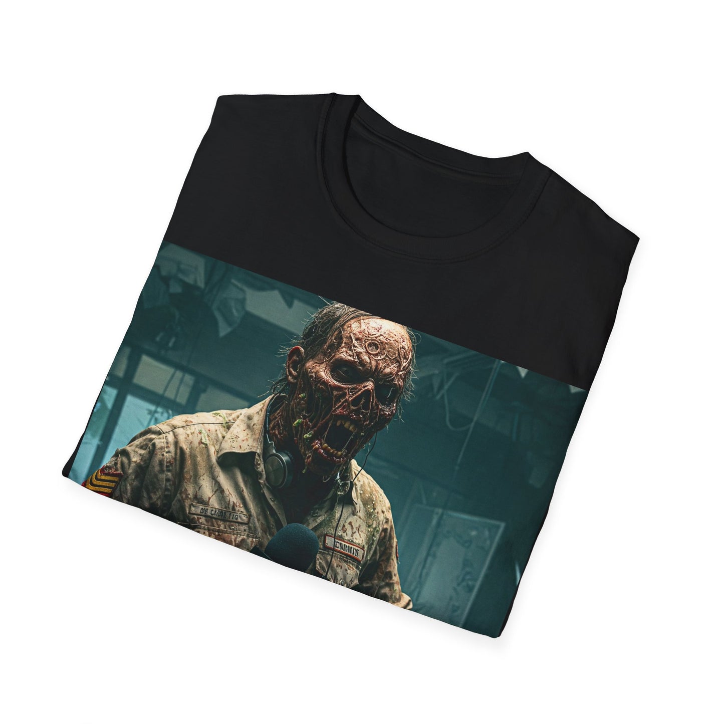 UK - Horror-Inspired Unisex Softstyle T-Shirt - Perfect for Halloween Fans