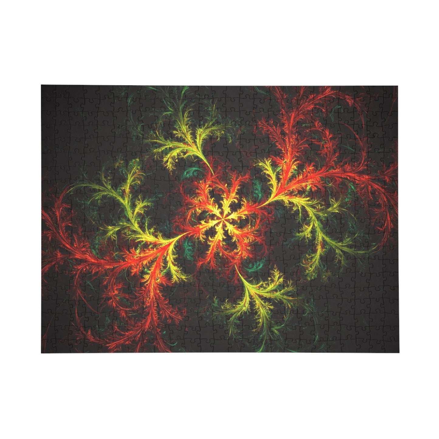 074- Fractal Puzzle (96, 252, 500, 1000-Piece) - Fun Family Activity and Gift