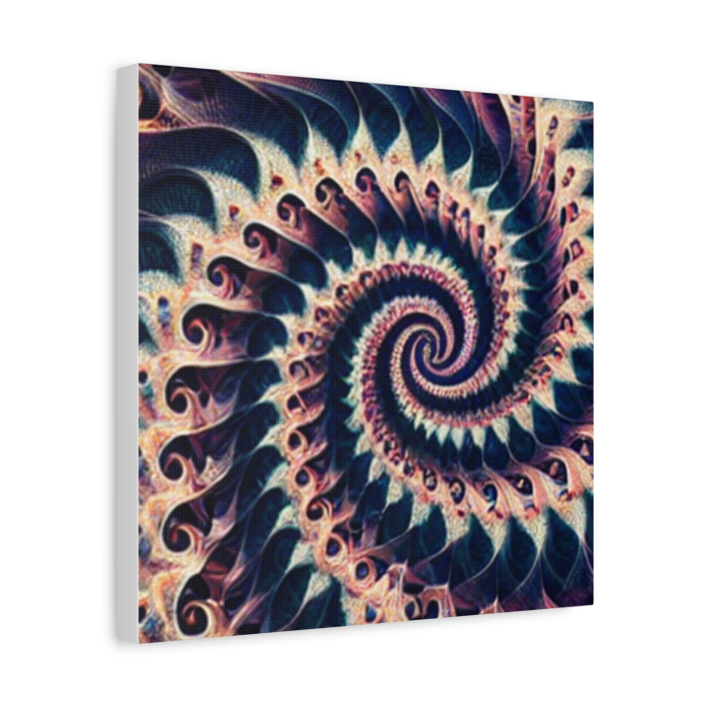Abstract Spiral Art Canvas Print - Modern Home Decor for Art Lovers