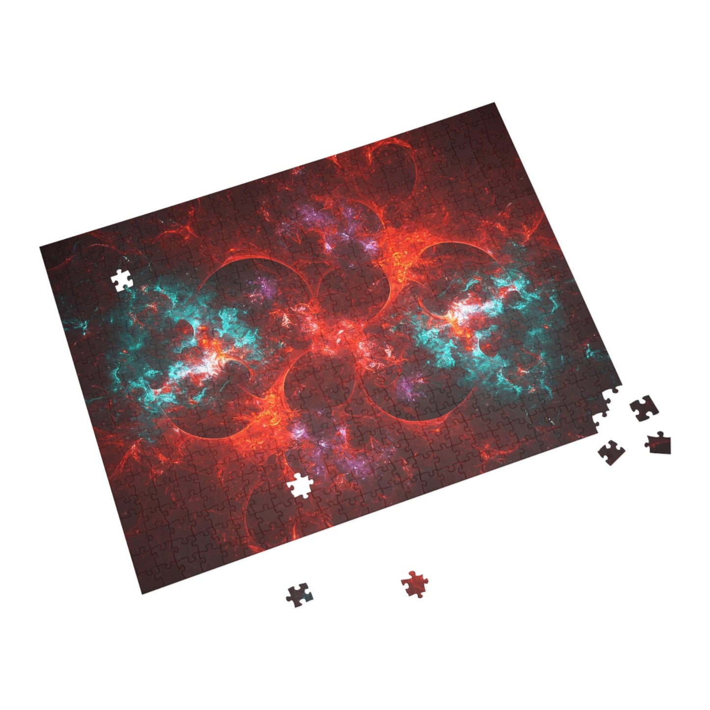Cosmic Color Fractal Puzzle - 96, 252, 500, 1000 Pieces