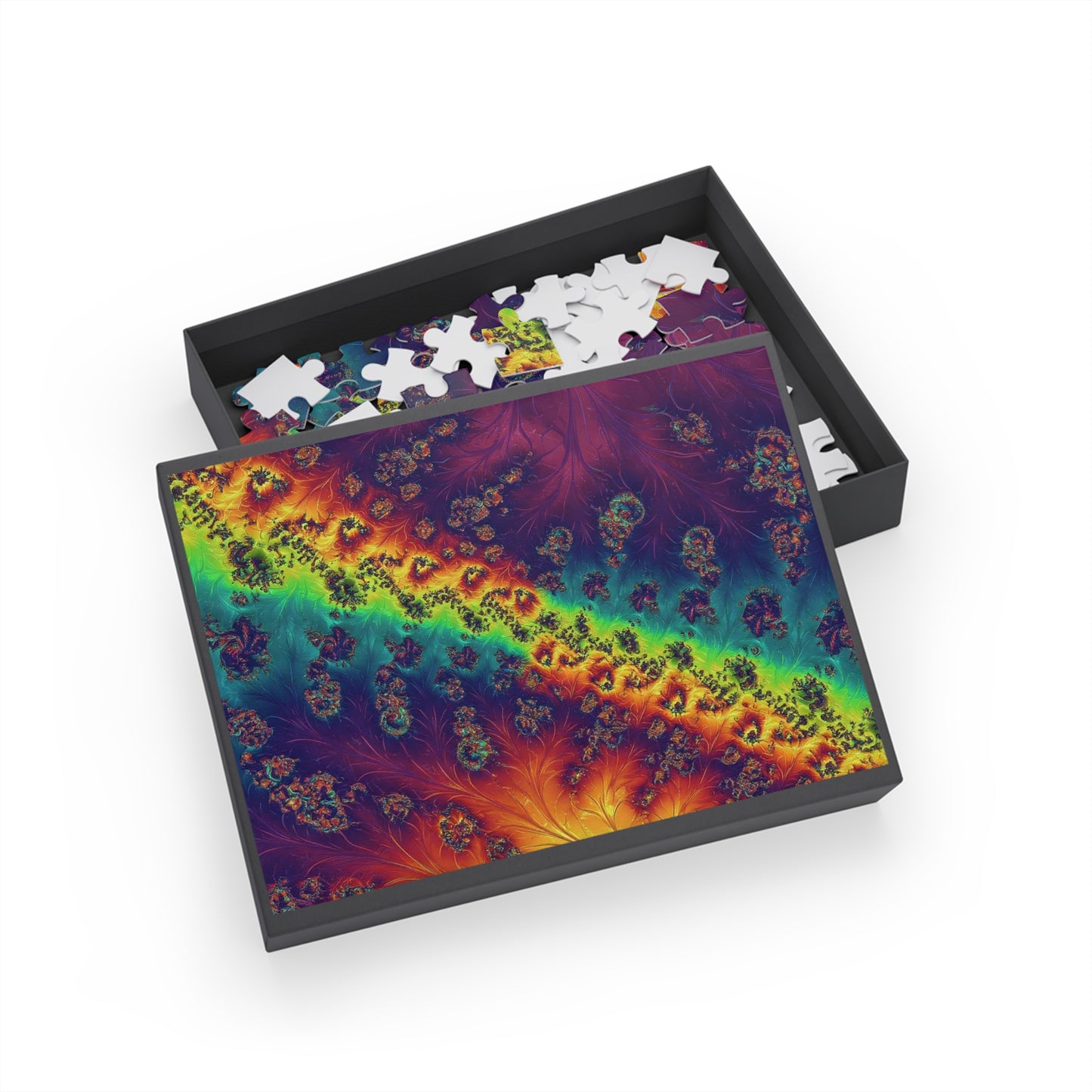079- Fractal Puzzle (96, 252, 500, 1000-Piece) - Fun Family Activity and Gift