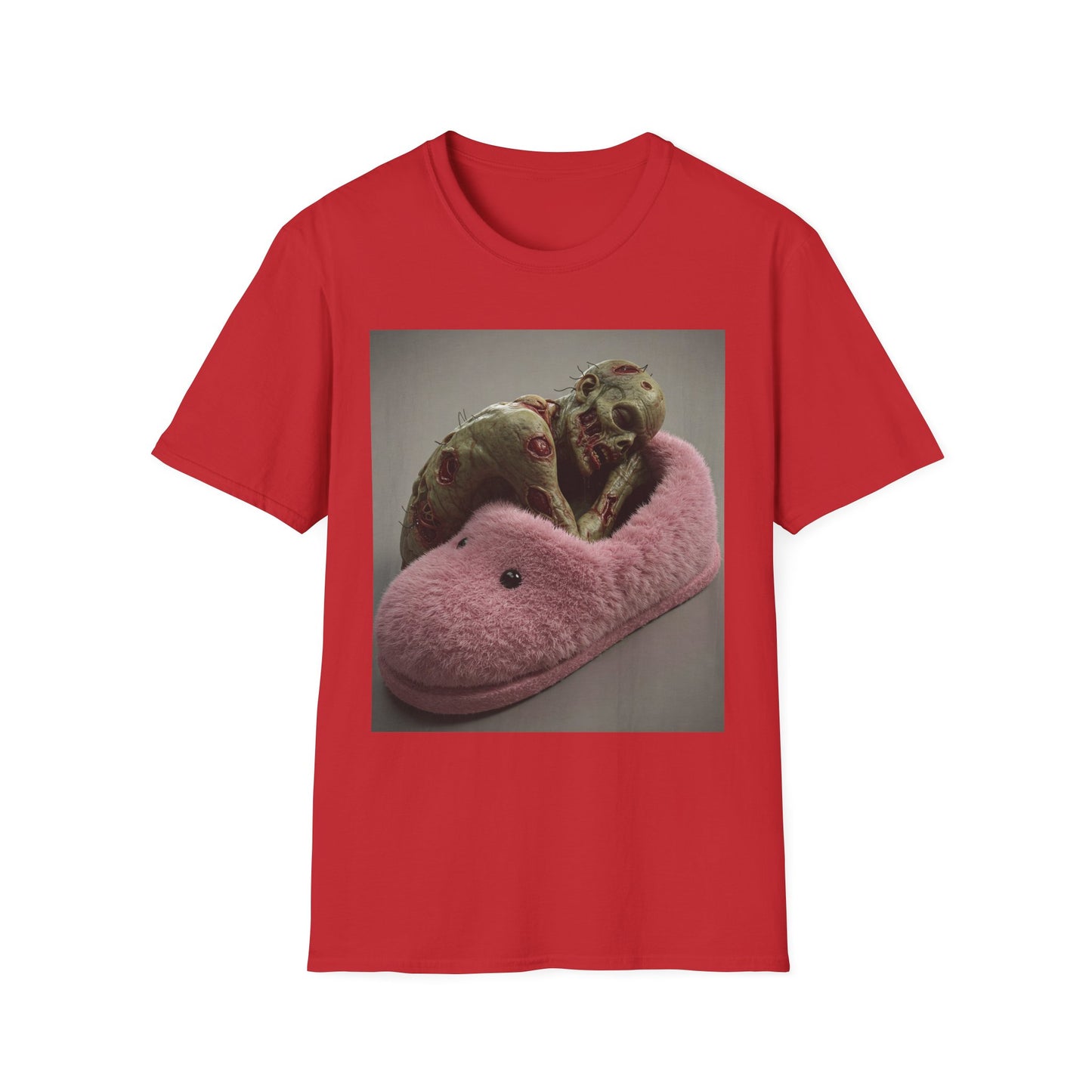Apocalyptic Portrait Tee, bold, decaying zombie graphic