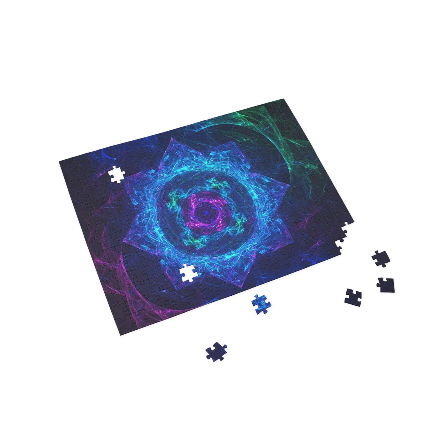 Colorful Mandala Puzzle (96, 252, 500, 1000-Piece) - Perfect for Relaxation and Mindfulness