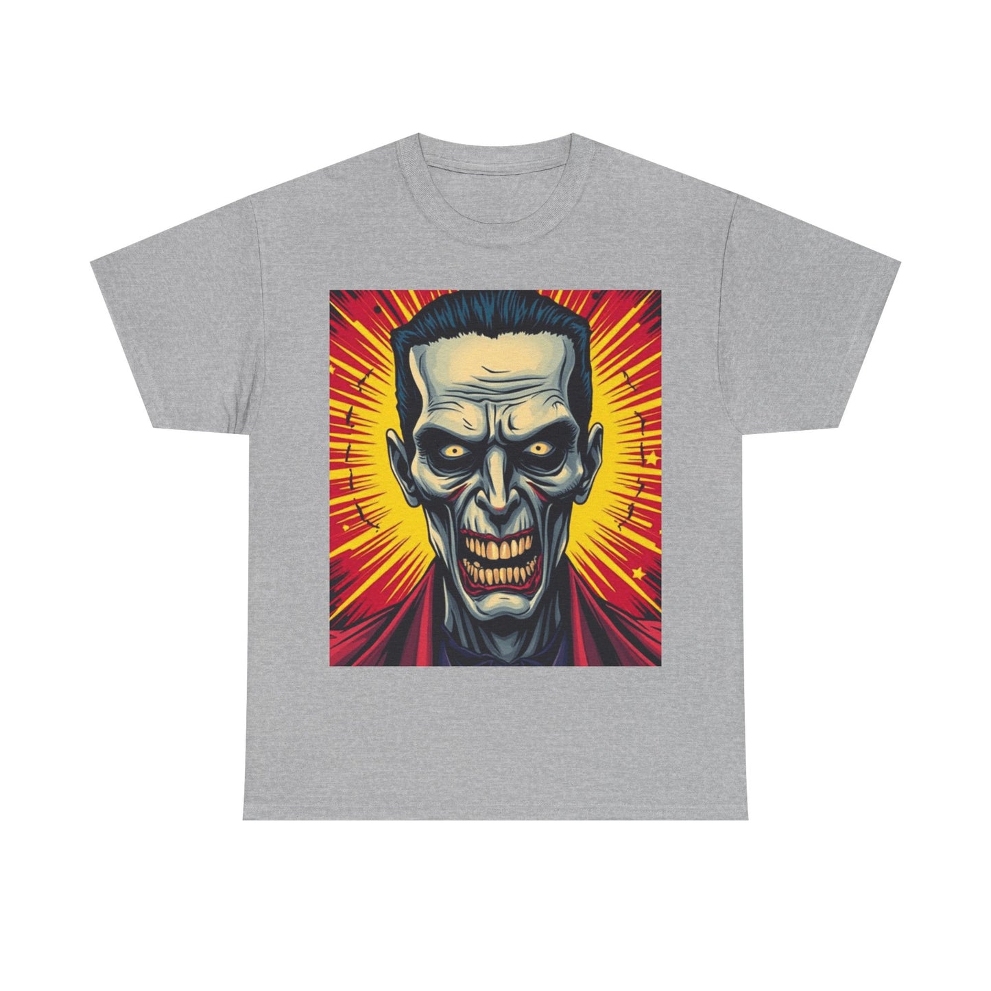 UK - Unisex Heavy Cotton Tee - Vintage Horror Graphic Tee