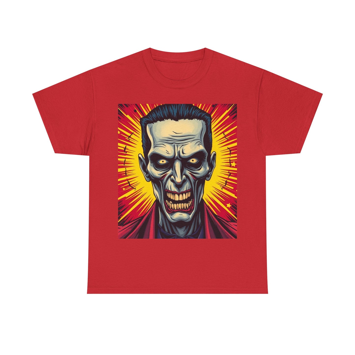 UK - Unisex Heavy Cotton Tee - Vintage Horror Graphic Tee