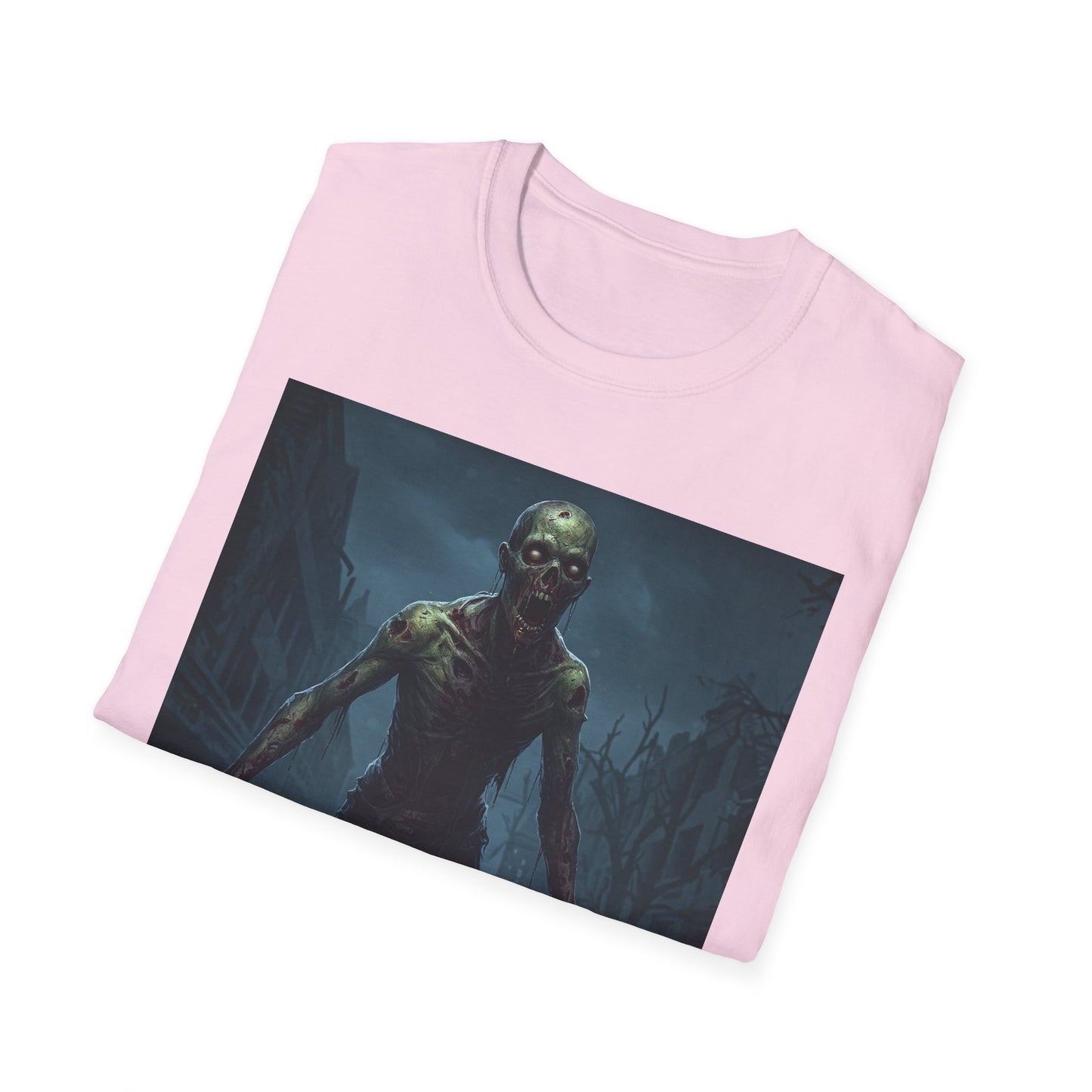 Zombie Apocalypse Unisex Softstyle T-Shirt - Perfect for Horror Lovers