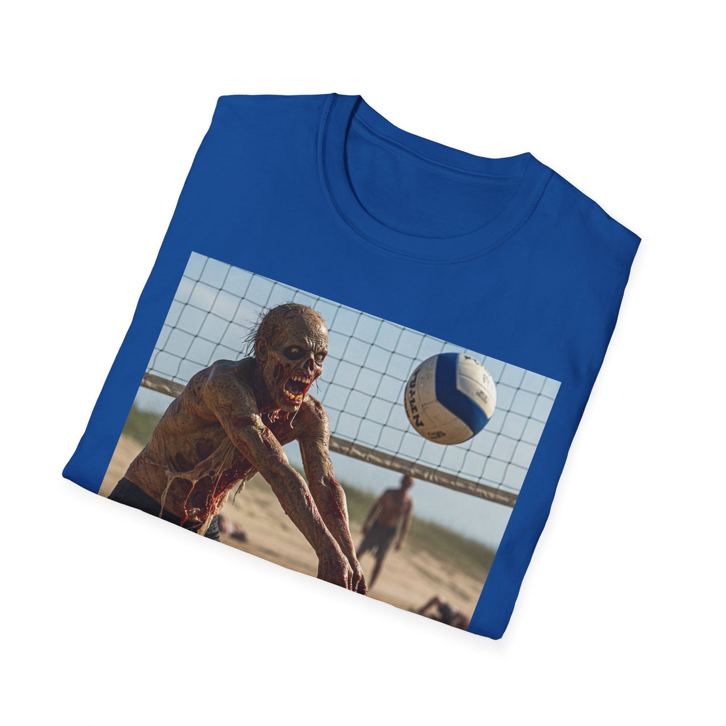 Beach Volleyball Unisex Softstyle T-Shirt - Perfect for Summer Fun and Sports Lovers