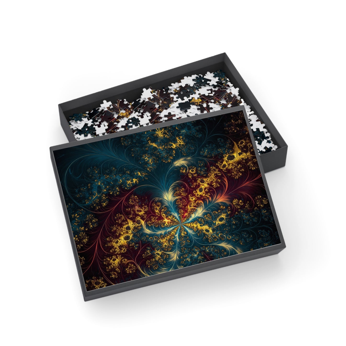 060- Fractal Puzzle (96, 252, 500, 1000-Piece) - Fun Family Activity and Gift