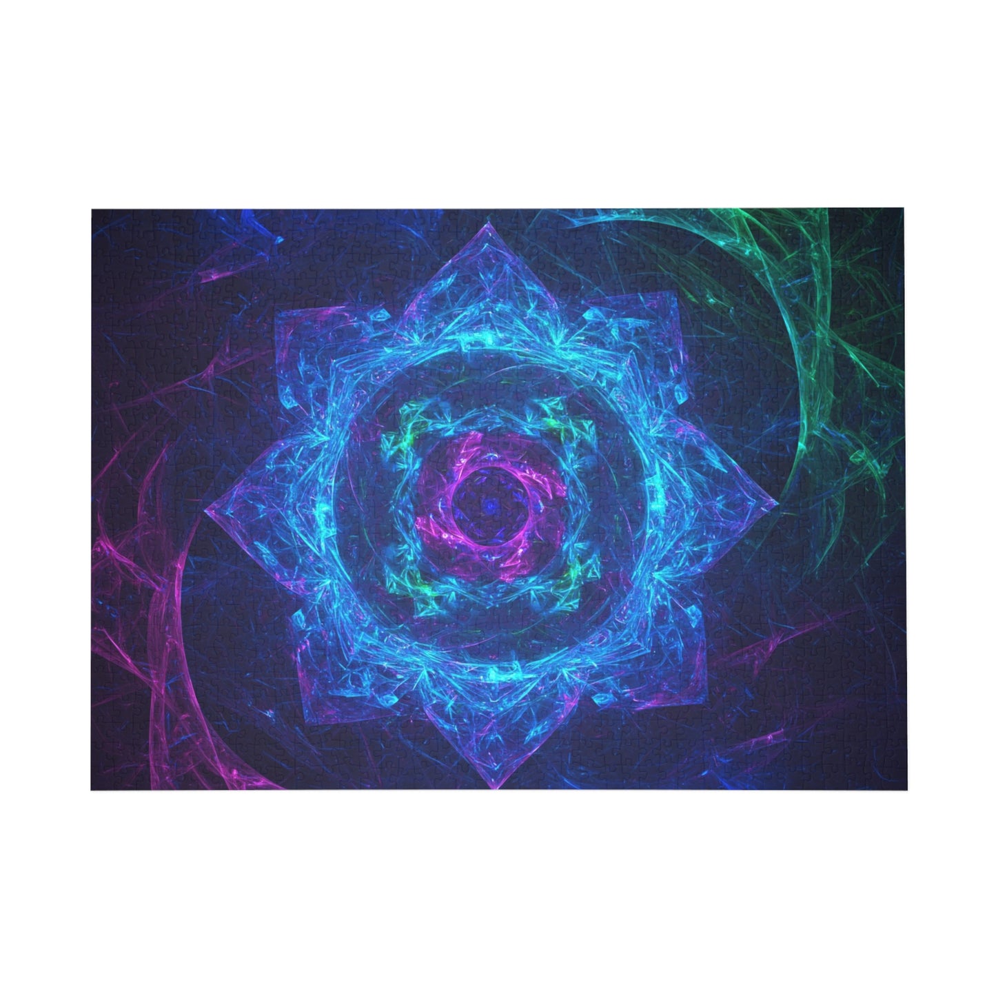 Colorful Mandala Puzzle (96, 252, 500, 1000-Piece) - Perfect for Relaxation and Mindfulness