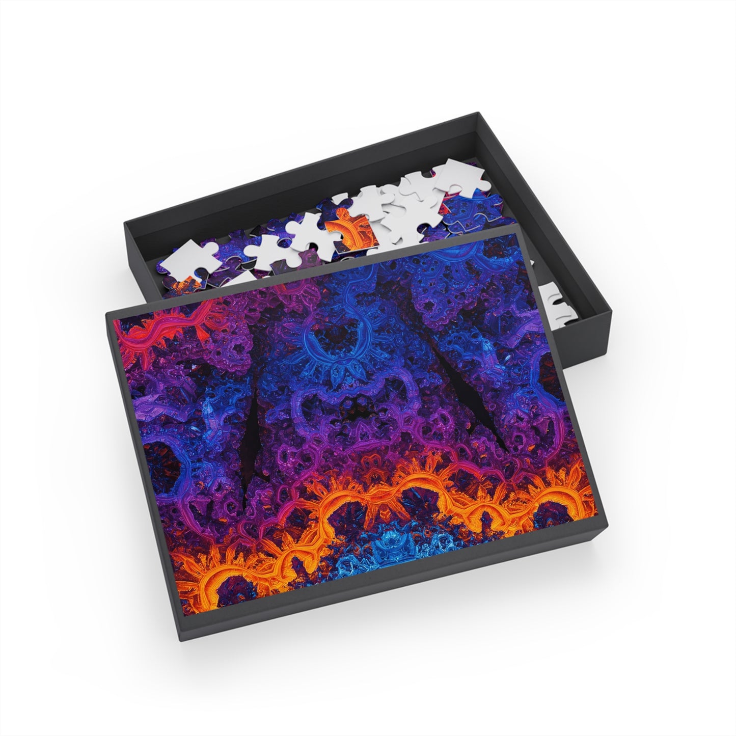 097- Fractal Puzzle (96, 252, 500, 1000-Piece) - Fun Family Activity and Gift