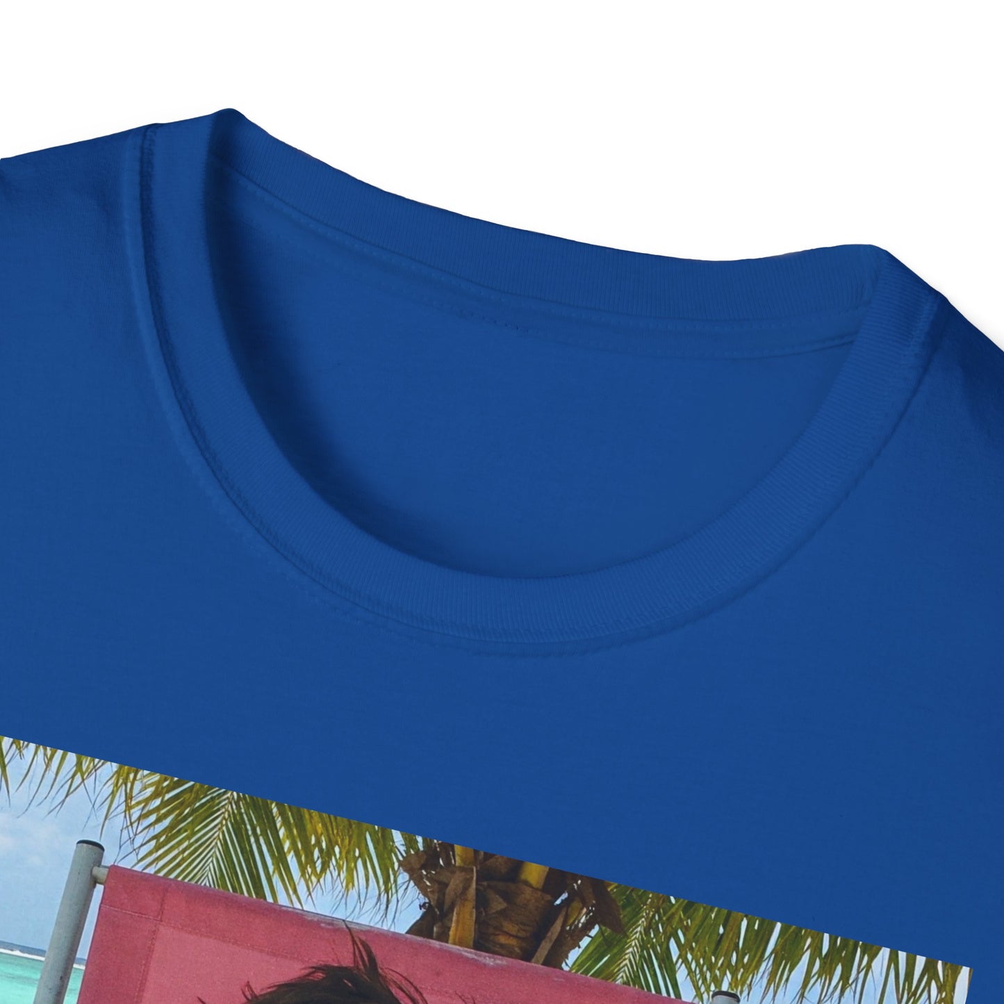 Chill Zombie Unisex Softstyle T-Shirt - Perfect for Beach Days & Halloween