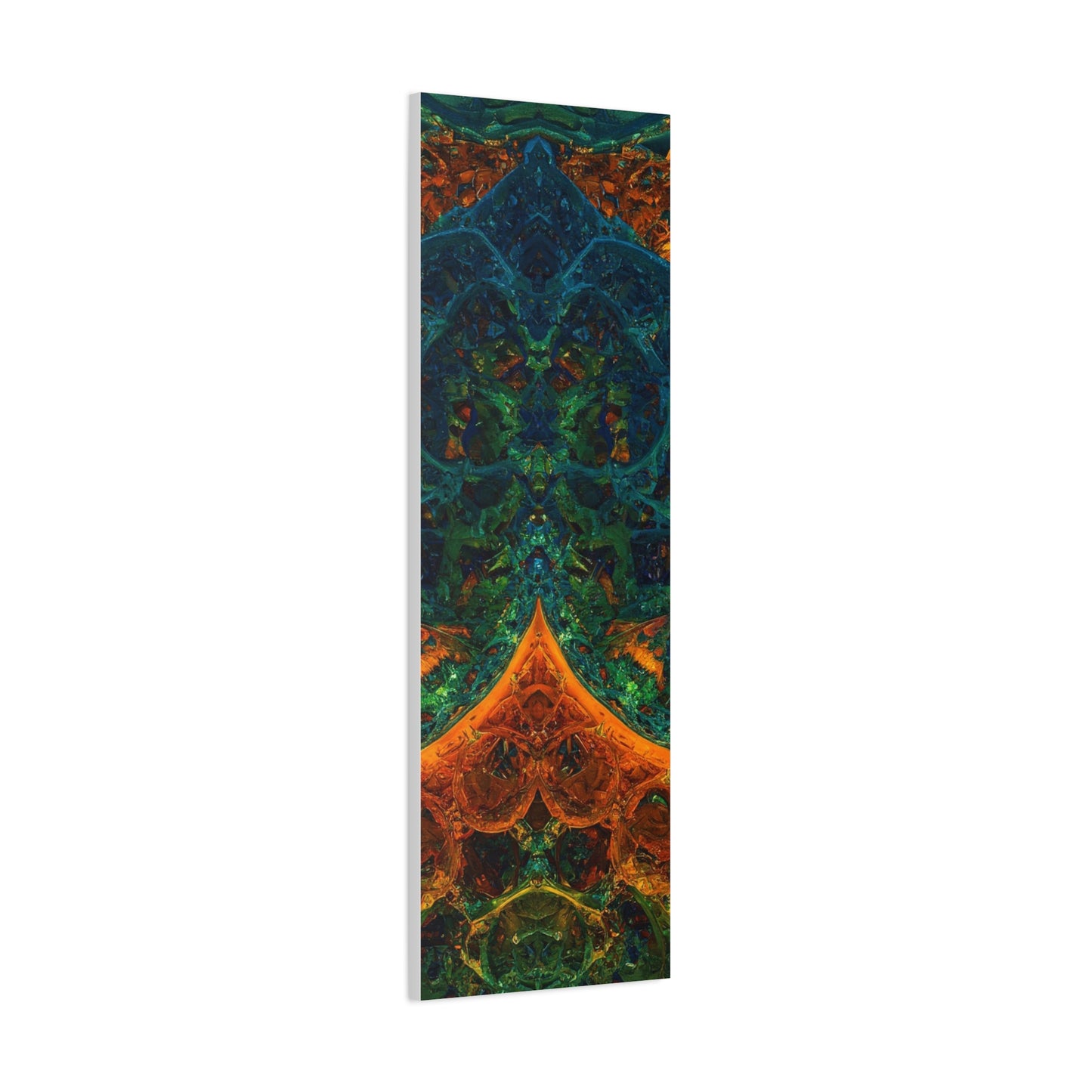 Vibrant Abstract Fractal Art Canvas Print