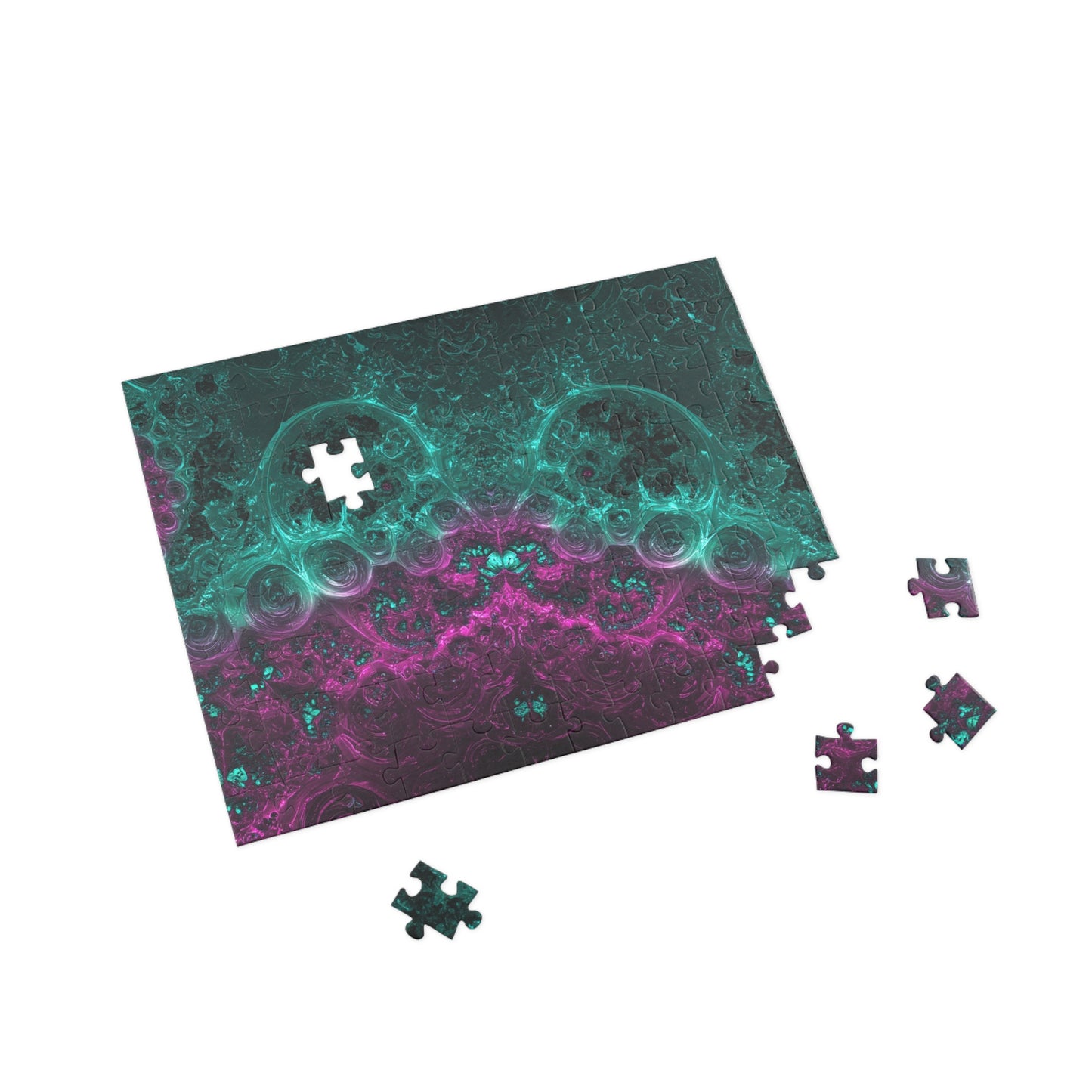 027 - Fractal Puzzle (96, 252, 500, 1000-Piece) - Fun Family Activity and Gift