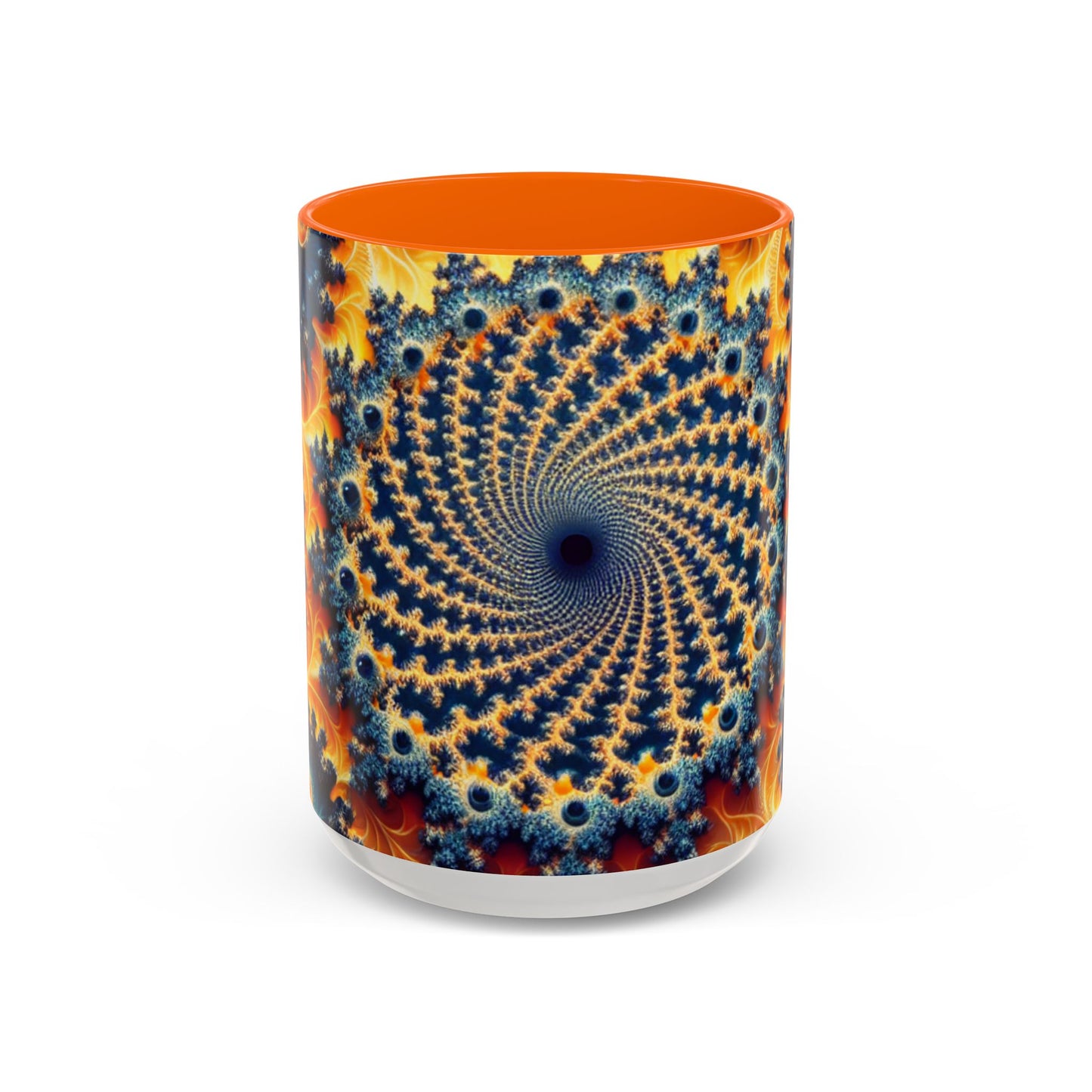 Vibrant Abstract Accent Coffee Mug - Unique 11 & 15oz Design for Art Lovers
