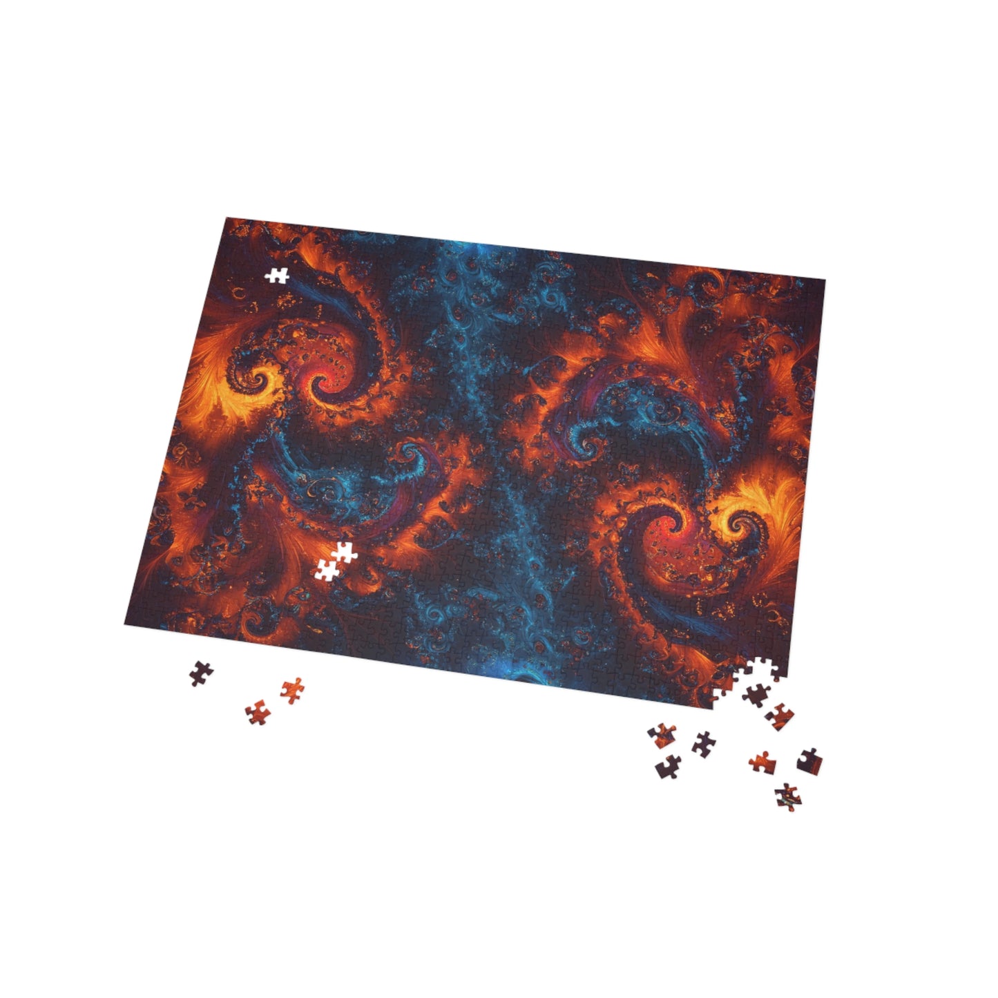 Vibrant Swirls Puzzle - 1000-Piece Colorful Abstract Jigsaw