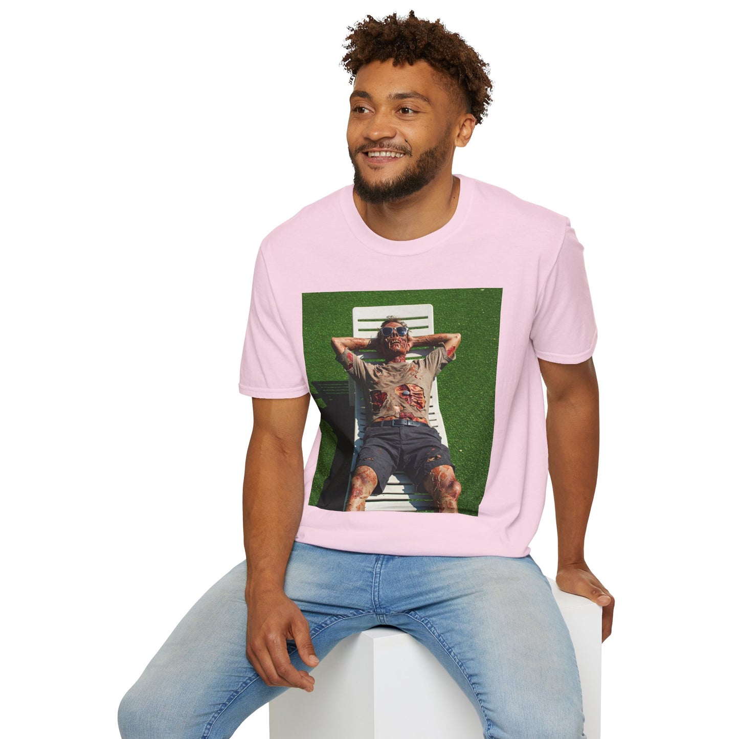 Chill Vibes Unisex Softstyle T-Shirt with Fun Graphic