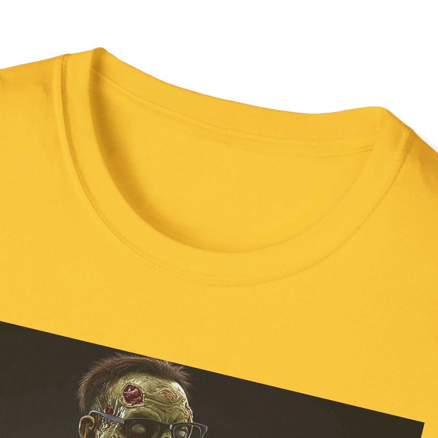 Zombie Graphic Unisex Softstyle T-Shirt - Perfect for Halloween and Casual Wear