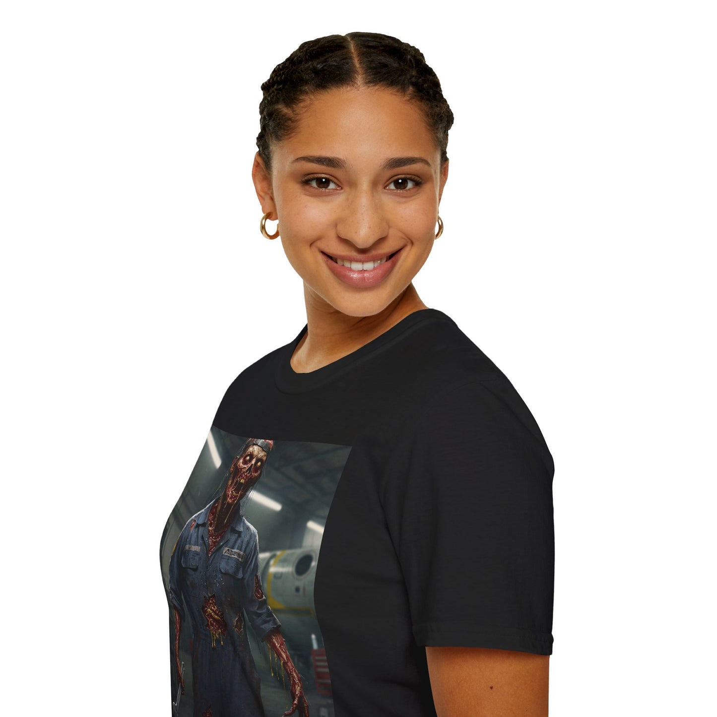 Unisex Softstyle Horror Graphic T-Shirt - Perfect for Halloween and Horror Fans