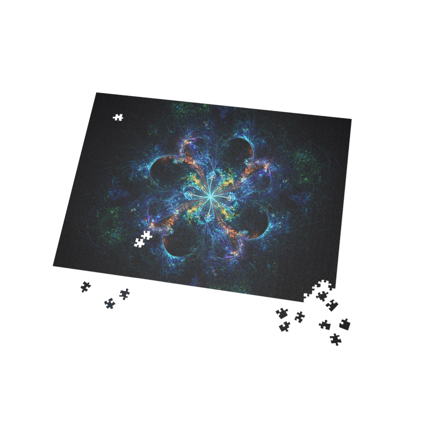 023 - Fractal Puzzle (96, 252, 500, 1000-Piece) - Fun Family Activity and Gift