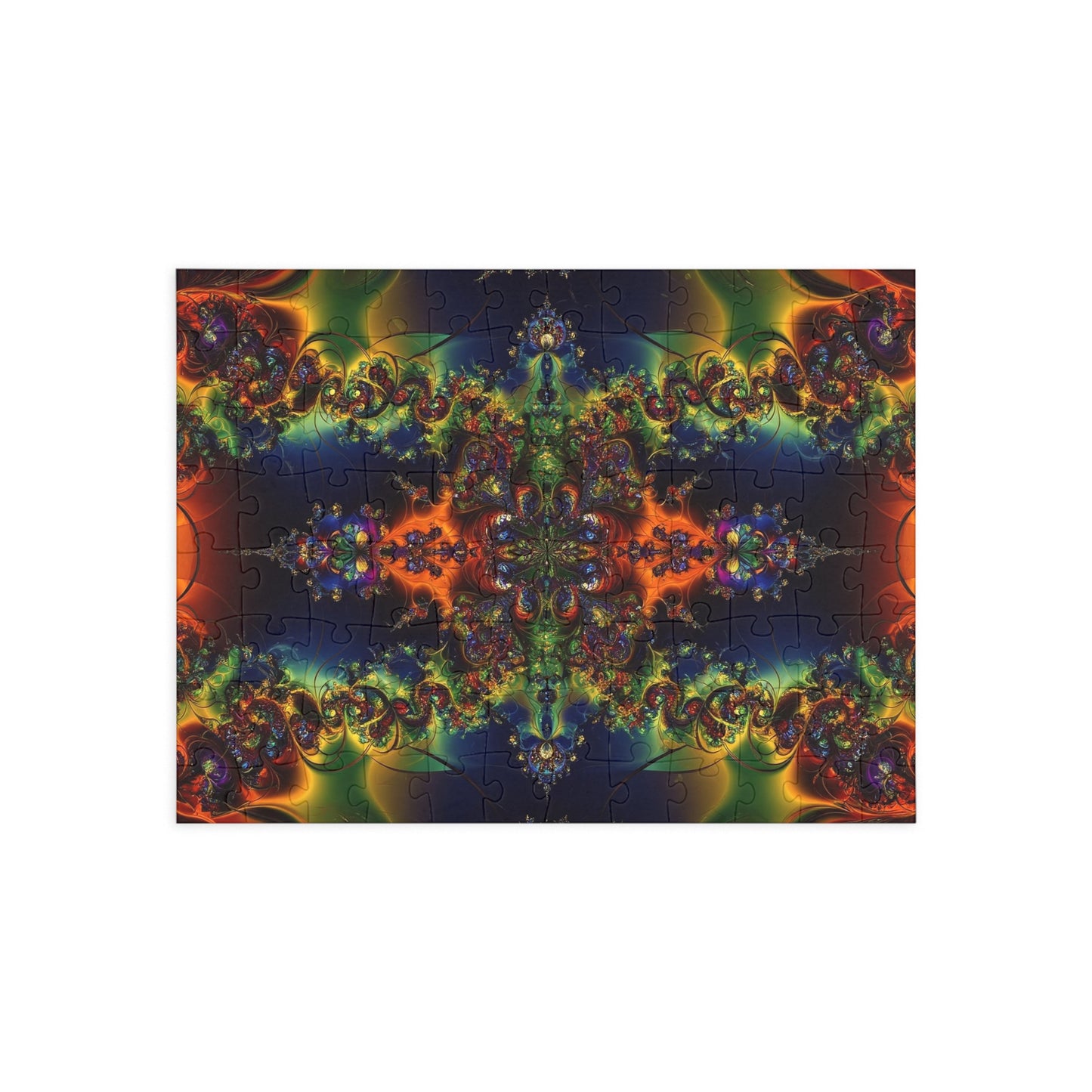 019 - Fractal Puzzle (96, 252, 500, 1000-Piece) - Fun Family Activity and Gift