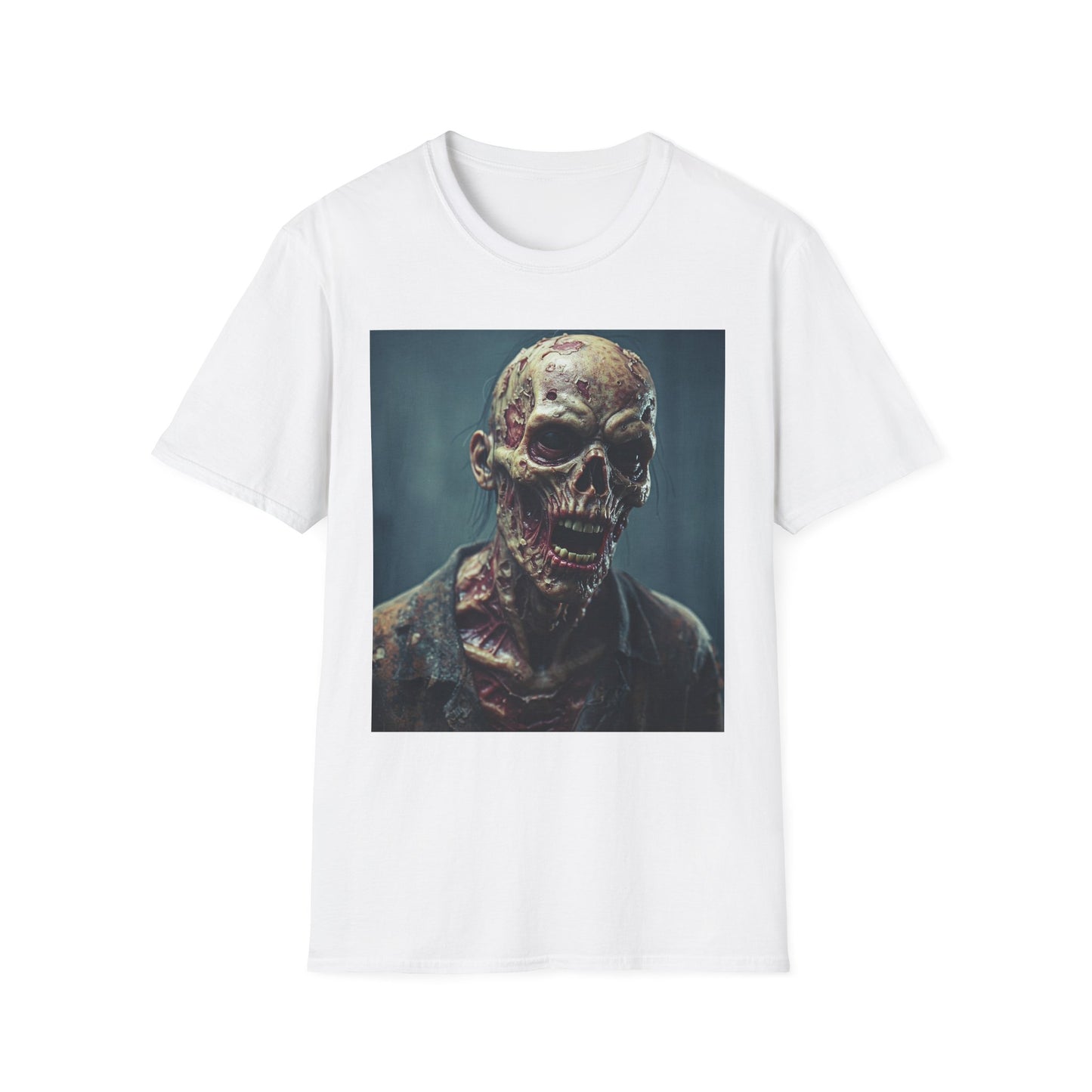 Apocalyptic Portrait Tee: A Vision of Decay