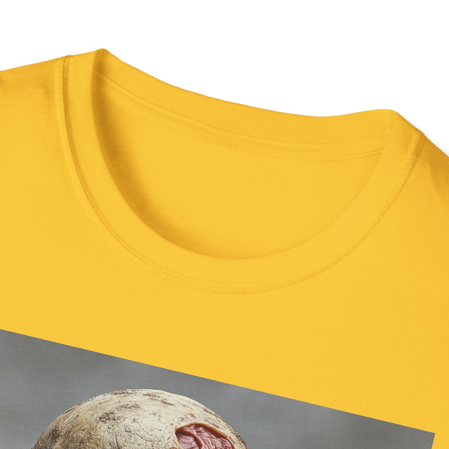 Apocalyptic Portrait Tee, bold, decaying zombie graphic