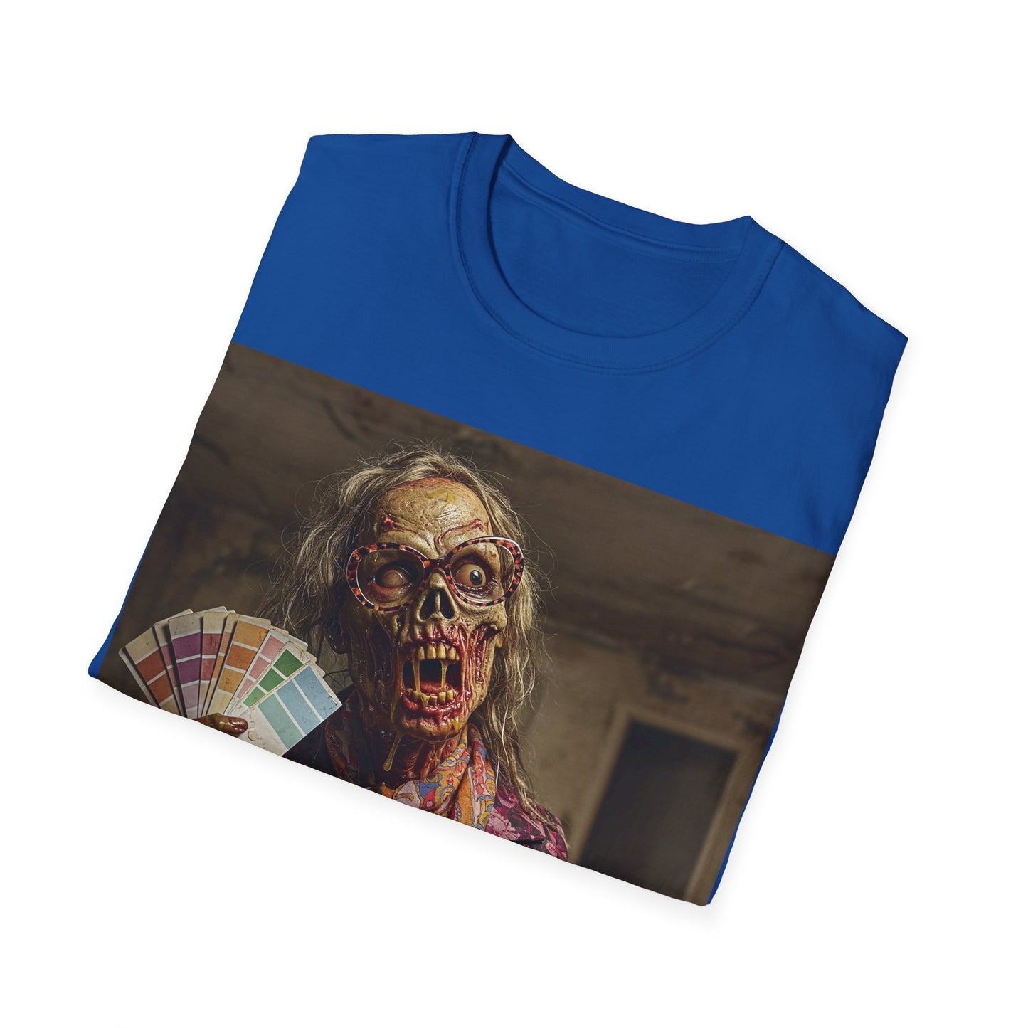 UK - Spooky Skeleton Graphic Unisex T-Shirt - Perfect for Halloween and Horror Fans