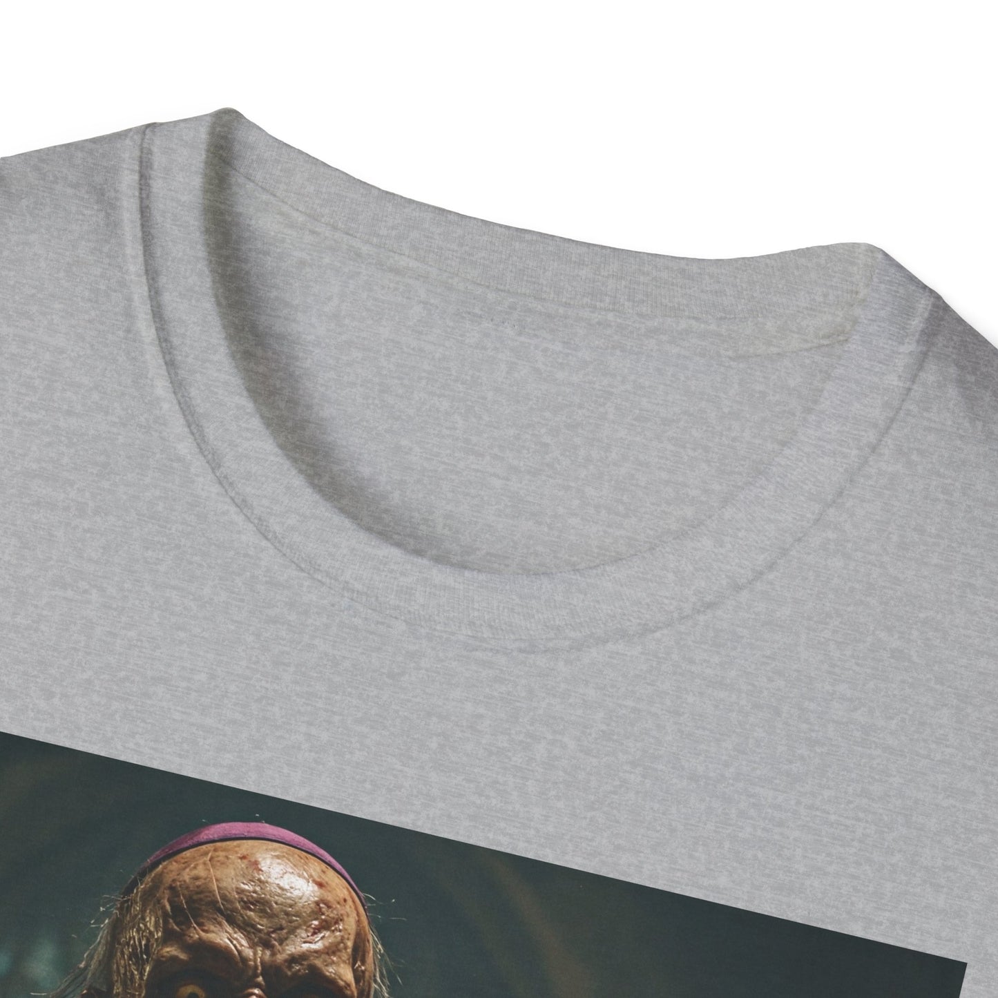 Unisex Horror Graphic T-Shirt - Spooky Skeleton Design